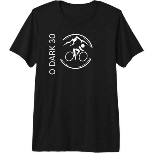 Spin with Mountain - Premium T-Shirt - White Print