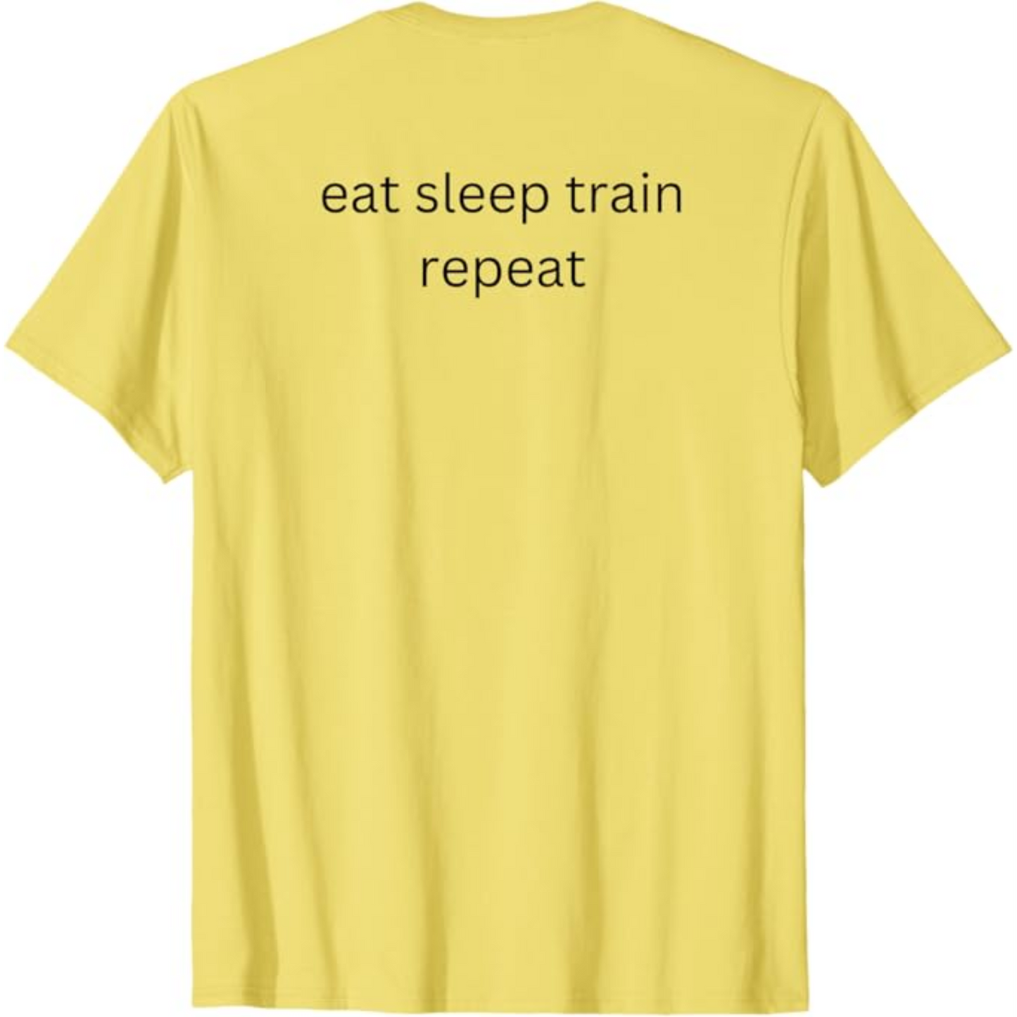 Barbell and Spin - Standard T Shirt - Black Print