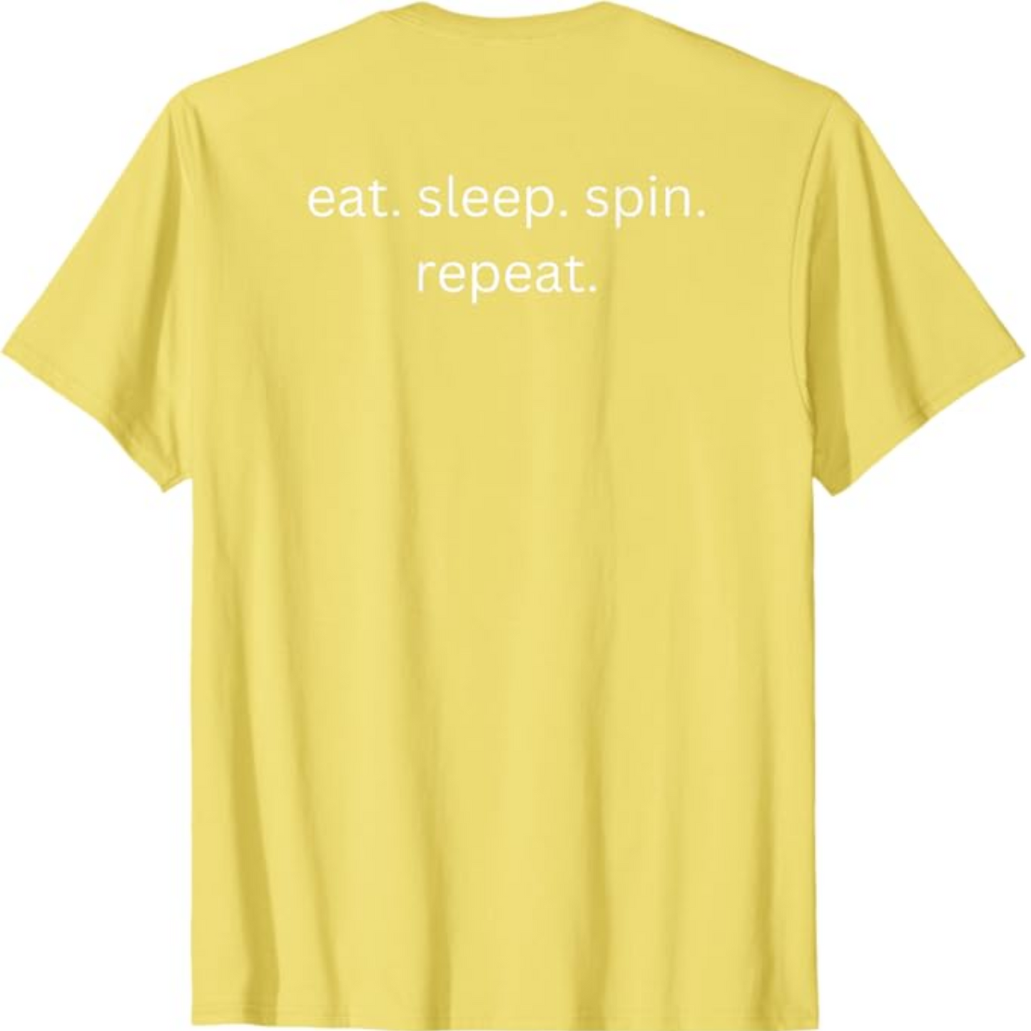 Spin and Mountain - Standard T Shirt - Black Print