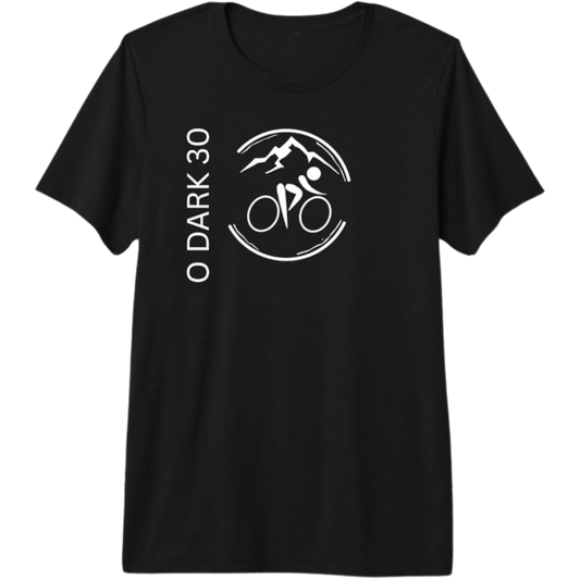 Spin and Mountain - Premium T Shirt - White Print